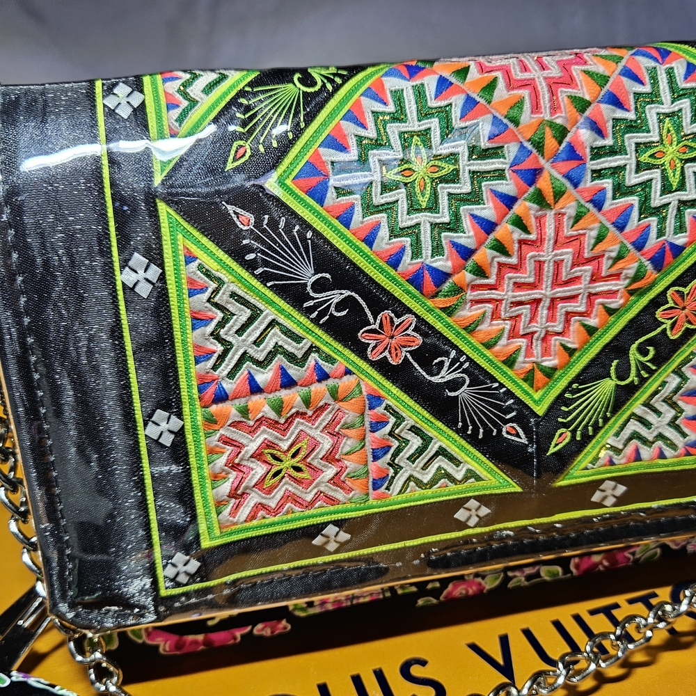Multicolor Patterned Women's Bag